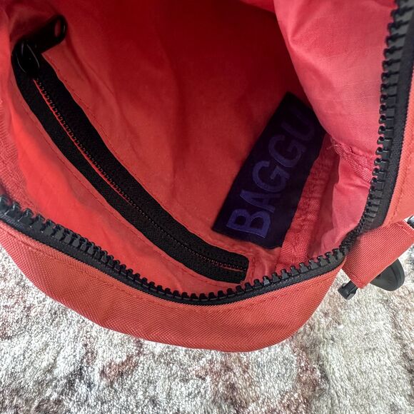 Baggu Sport Crossbody Baked Apple Orangey Red Bag Purse Super Rare - Picture 6 of 10